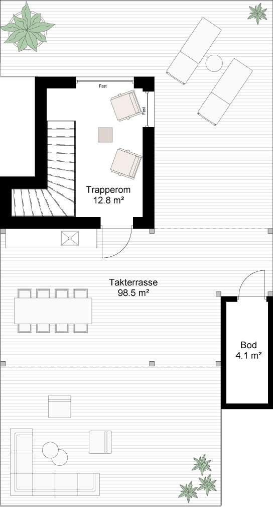 Takterrasse